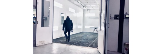 Spraybooth masking film