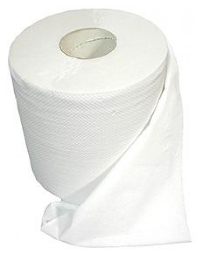 Poetspapier wit 22 cm x 320 m - 1-ply