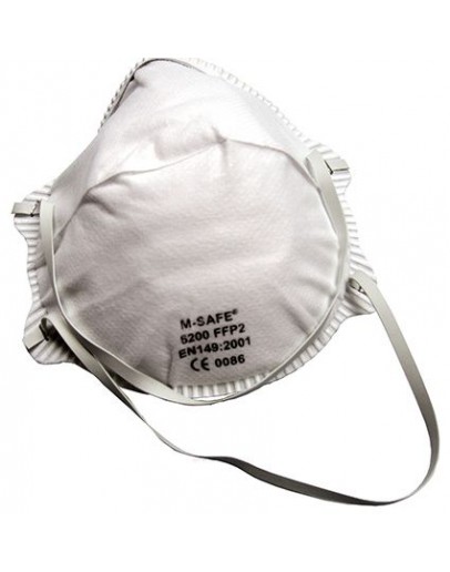 Stofmasker FFP2 6200 zonder ventiel