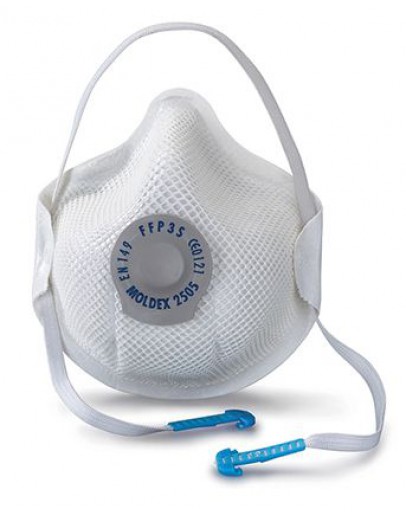 Stofmasker FFP3S MOLDEX 2505 met ventiel