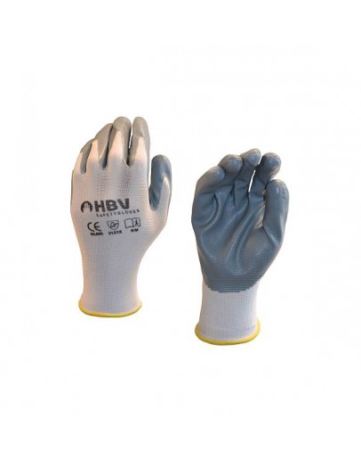 Handschoen met nitril coating 80760 - Maat 10
