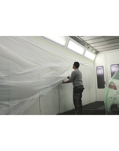 Spraybooth masking film