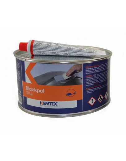 Blackpol zwart - pot 1,8 kg