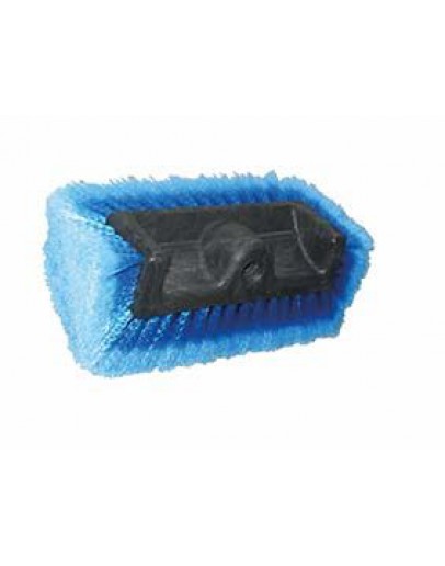 Quadro wasborstel 25 cm blauw