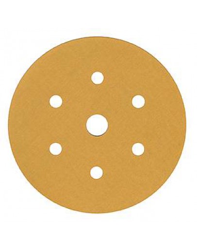 KEMTEX schuurschijf D150 velcro - 7 gaten - P40