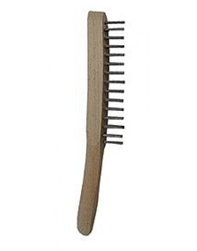 Staalborstel 4 rijen