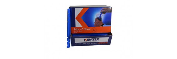 KEMTEX MIX 'n' STICK roerlatten S-vorm 500 st - 20 cm