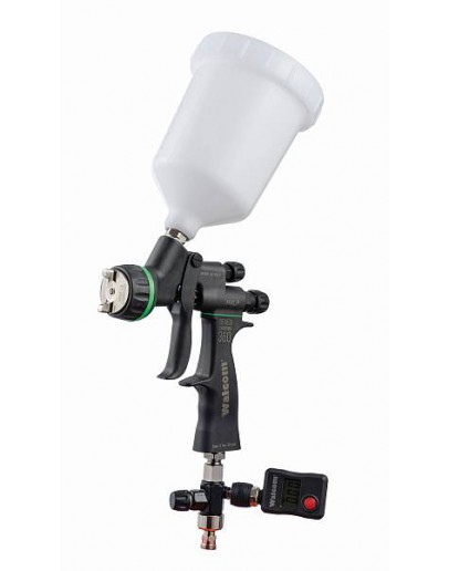 WALCOM Genesi Carbonio 360 EVO HVLP 1,3mm + manometer