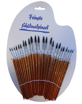 SET Pencil brush squirrel hair