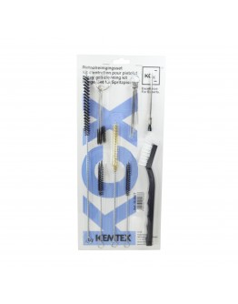Spray gun cleaning kit on blister card